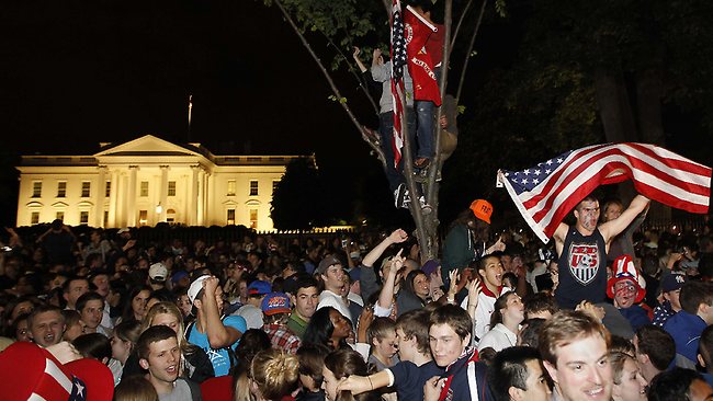 Osama Bin Laden Morto Festa nos EUA