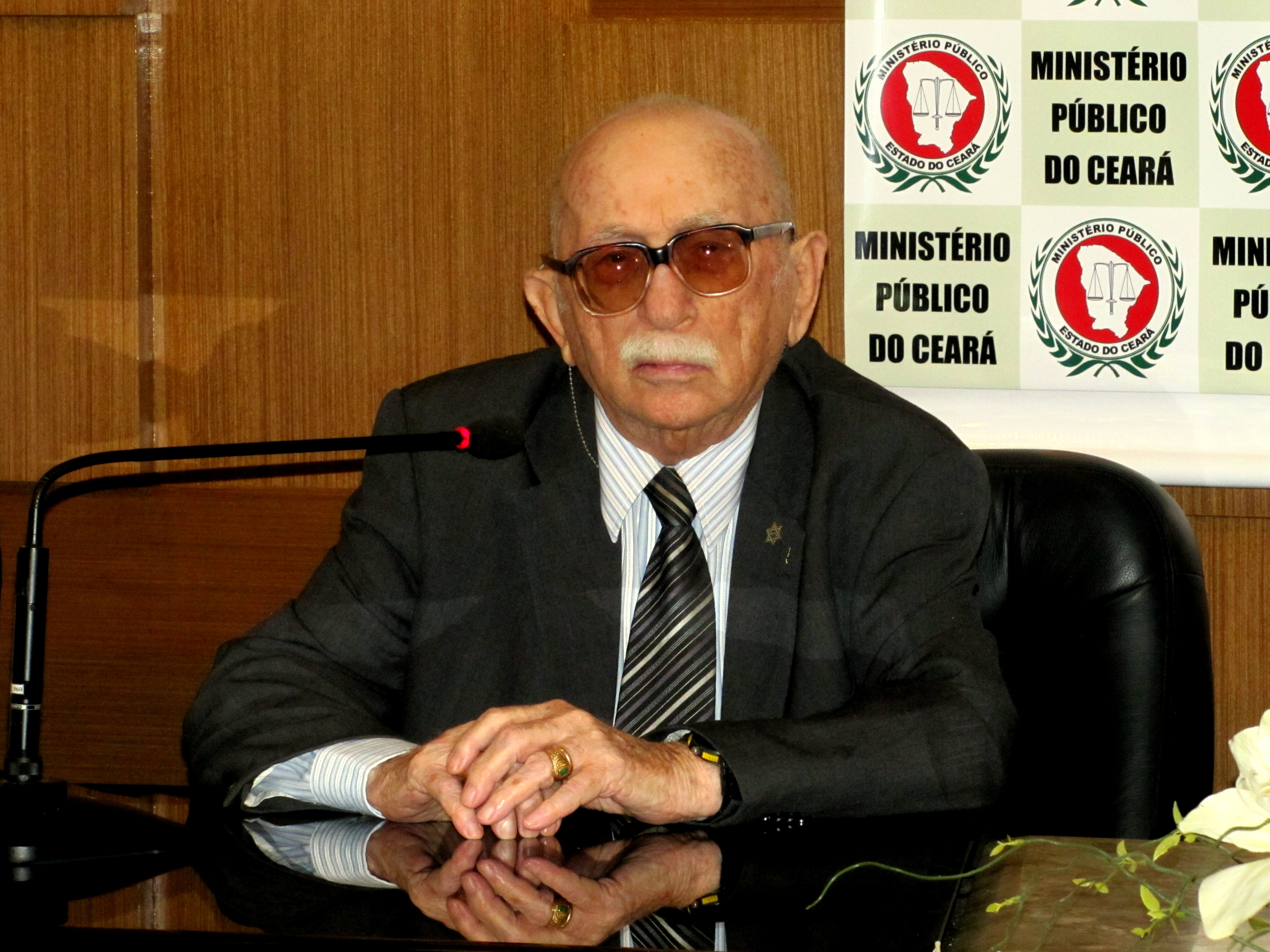Ben Abraham no Ministério Público do Ceará