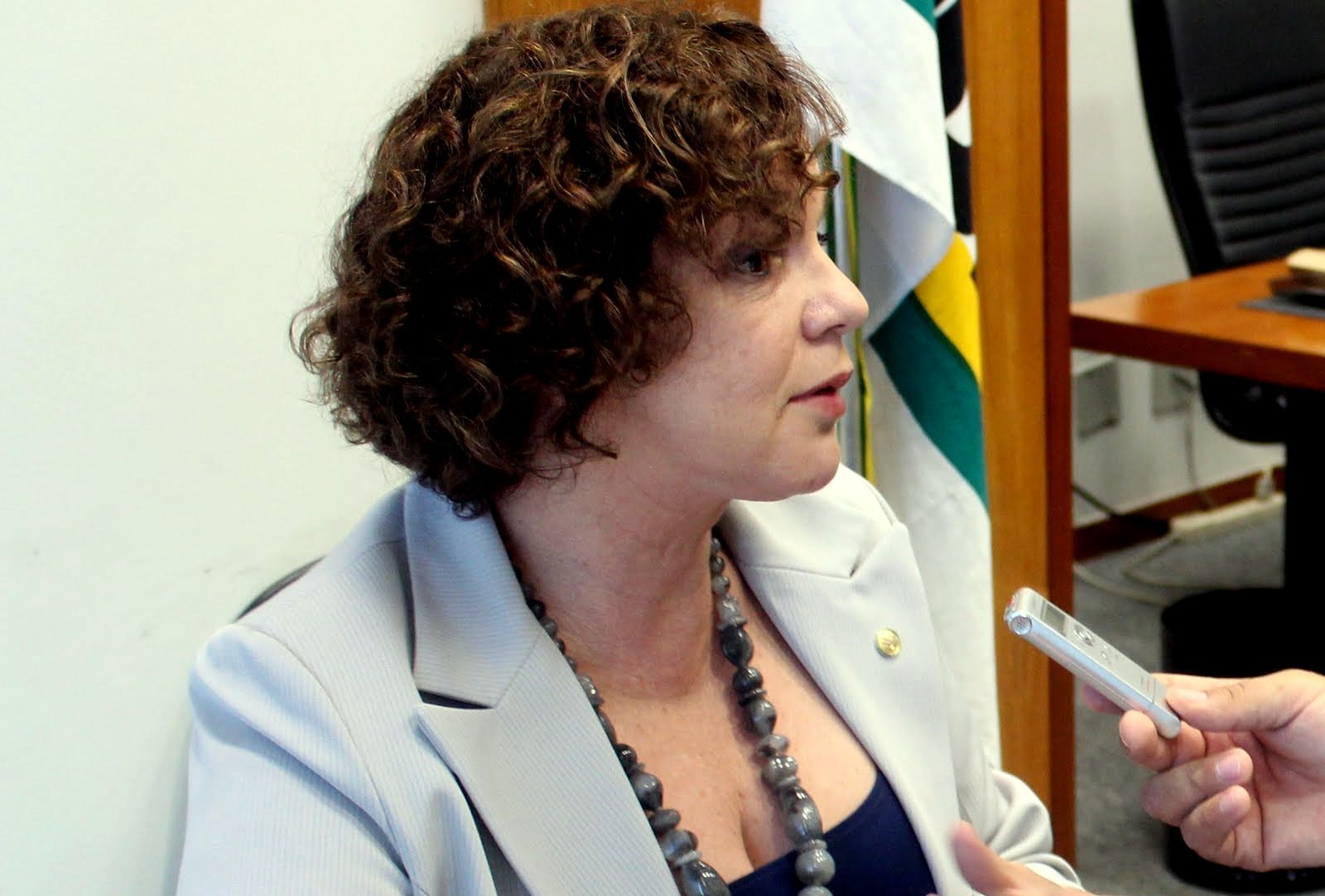 Fátima Pelaes em Entrevista